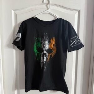 Grunt Style Irish Reaper Men’s T-shirt Sz Small F-197